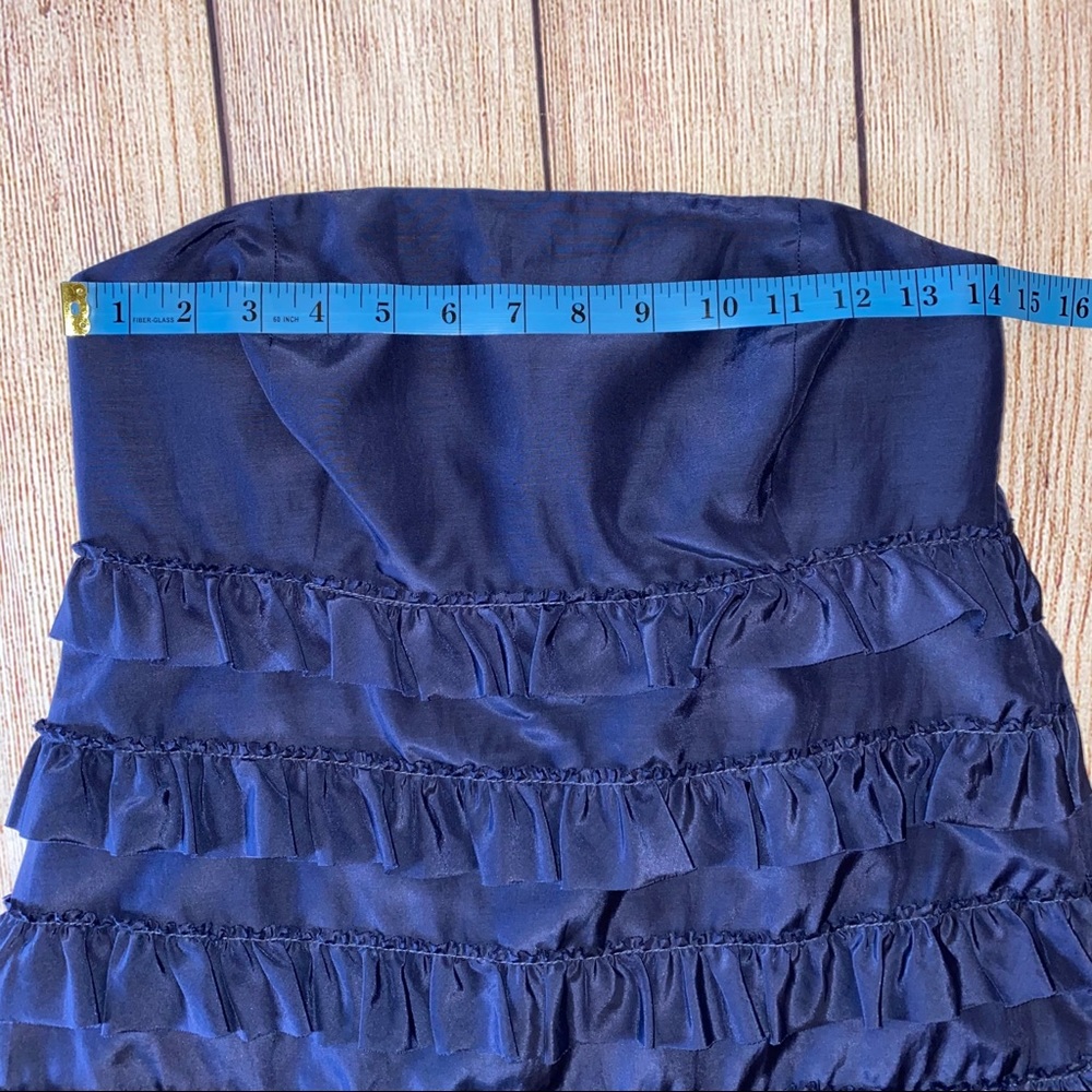 GAP Ruffed Strapless Dress - Picture 6 of 14